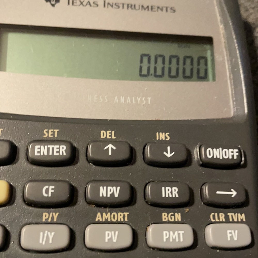 Texas Instruments TI BA II PLUS Business Analyst - Picture 5 of 6